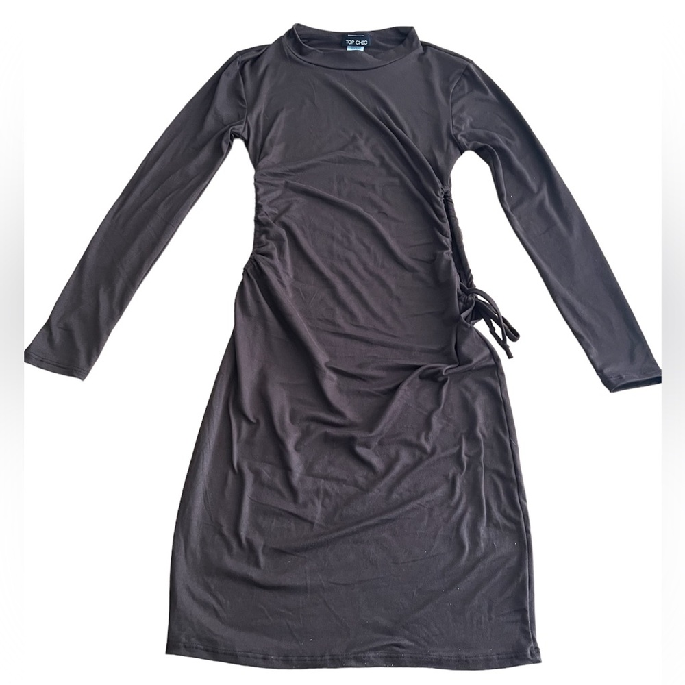 Women brown dress